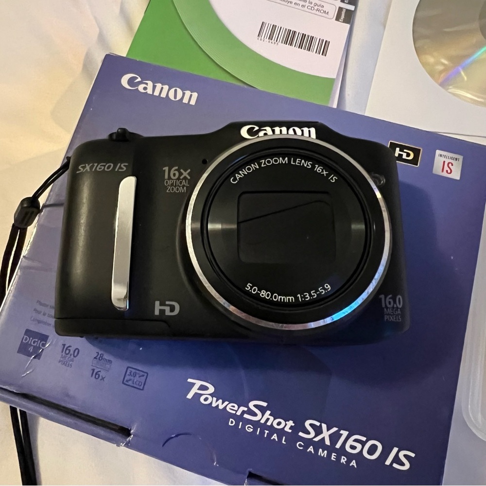 CANON POWERSHOT DIGITAL CAMERA SX160 IS